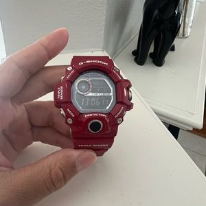 Rare red rangeman gshock